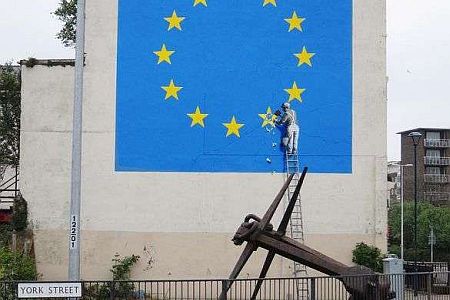 Banksy entfernt Stern in Dover