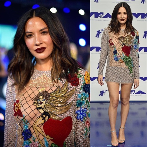 Olivia Munn in Nicolas Jebran at VMA´s