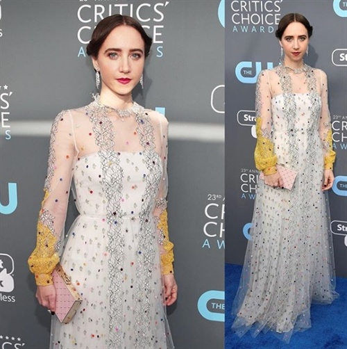 Zoe Kazan in Valentino