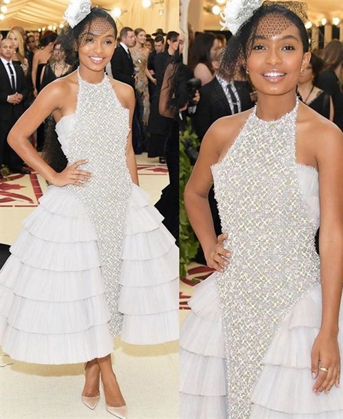 Yara Shahidi in Chanel