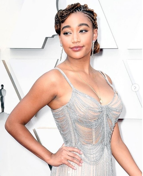 Amandla Stenberg in miumiu